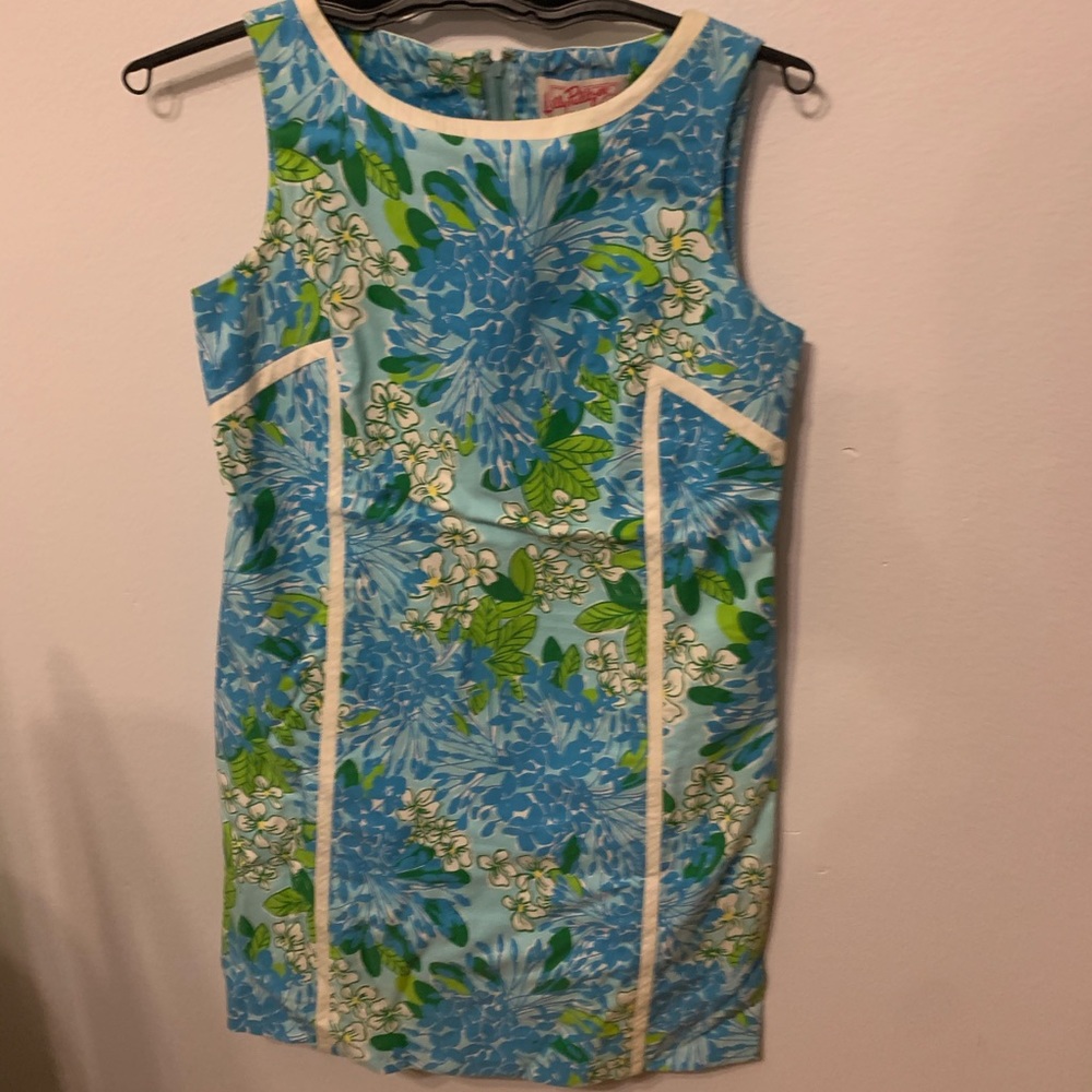 Vintage Lilly Pulitzer printed shift dress